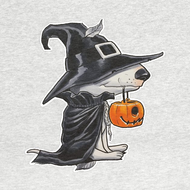 Halloween bullterrier by FruitoftheDoom